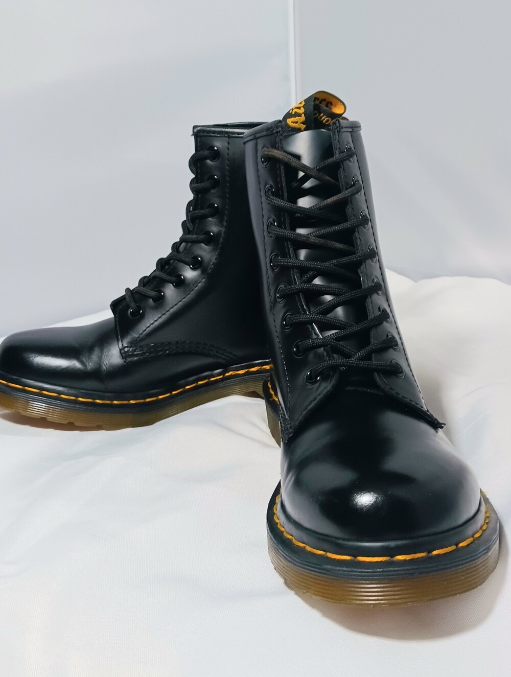 🖤 Dr. Martens 1460W Women's Smooth Leather Boots – Black – US Women's 8 / UK 6